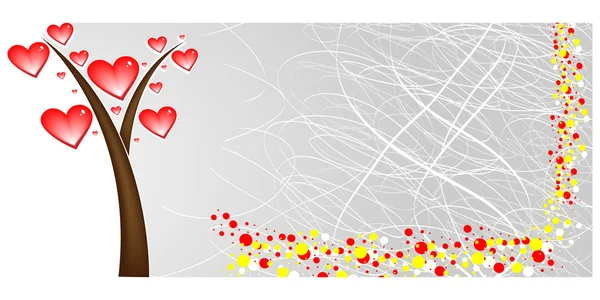 Αγάπη banner — Διανυσματικό Αρχείο