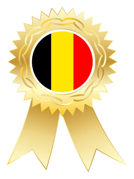 Medaglia di belgio — Vettoriale Stock