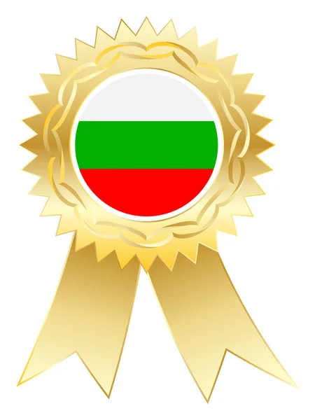 Bulgarian medal — Stock Vector