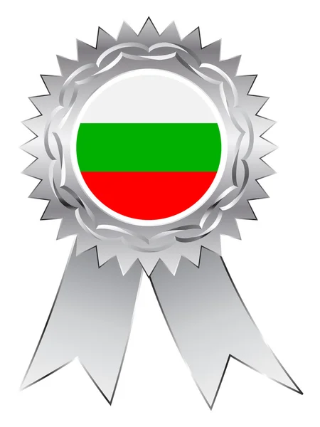 Medaglia d'argento — Vettoriale Stock