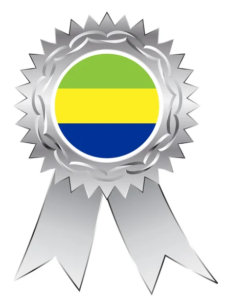 SilvermedaljStříbrná medaile — Stockový vektor