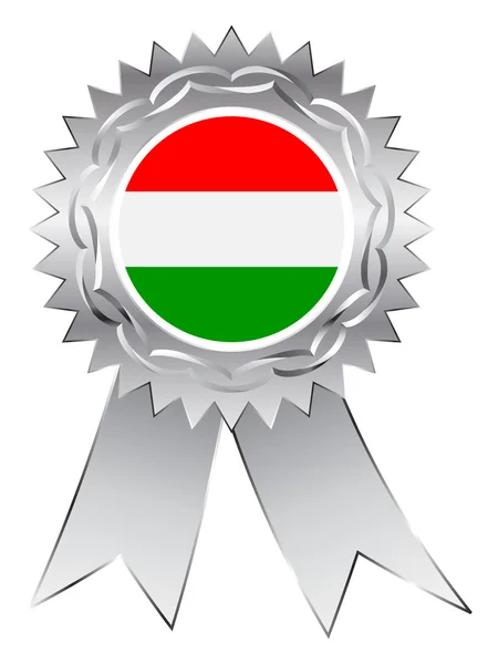 Silver medal — Stock Vector