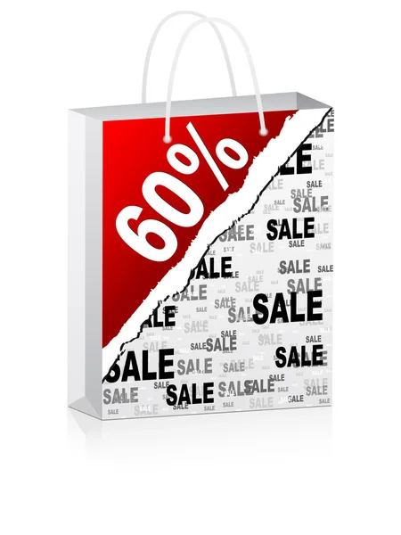 Sixty percent discount — Stock Vector