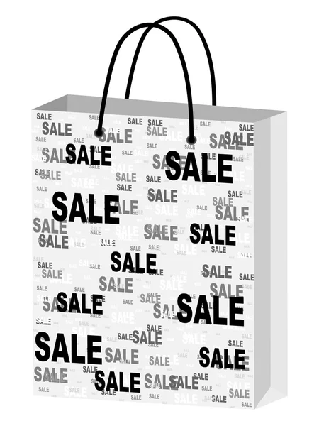 Reklam için alışveriş çantası — Stok Vektör