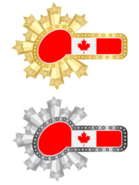 Kanada Bayrağı — Stok Vektör