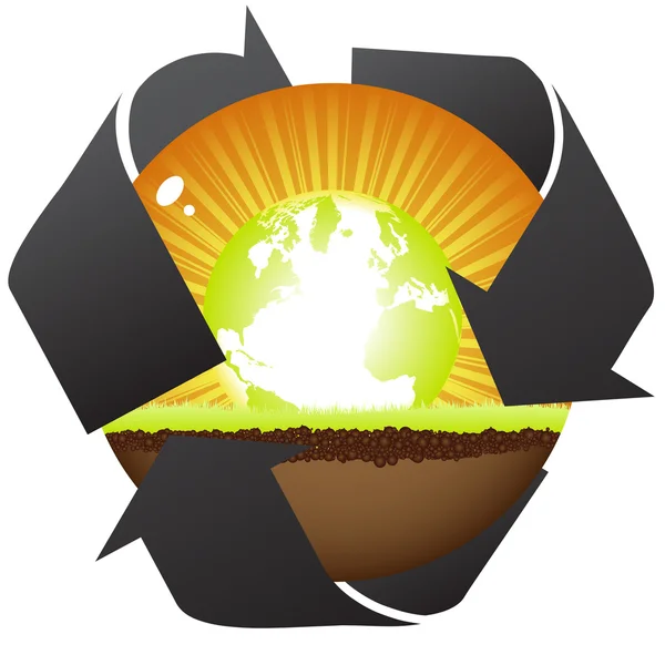 Φυσική ανακύκλωση — Διανυσματικό Αρχείο