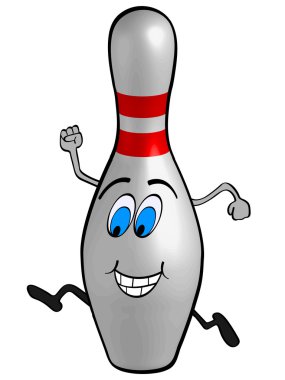 bowling pins clipart