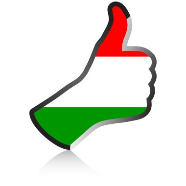 hungarian hand giving ok clipart