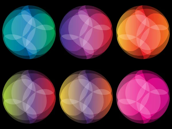 Colorful balls — Stock Vector