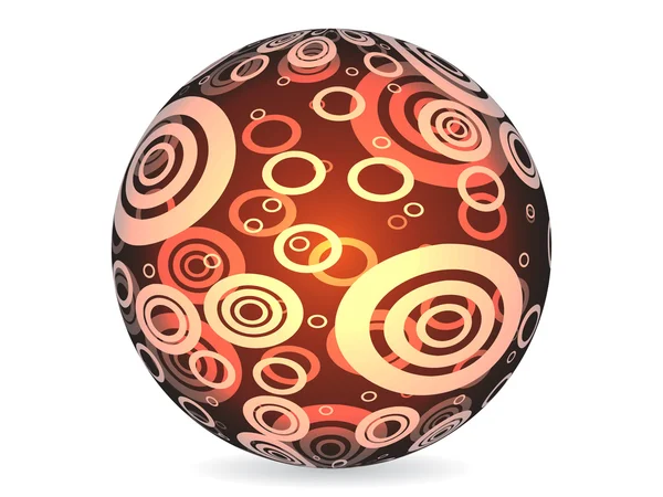 抽象多色球 — 图库矢量图片