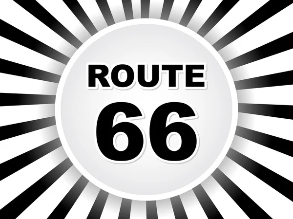 Route 66 — Wektor stockowy
