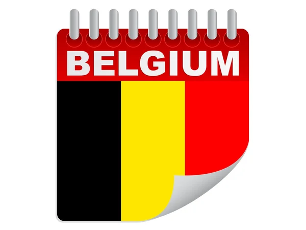 Den Belgie — Stockový vektor