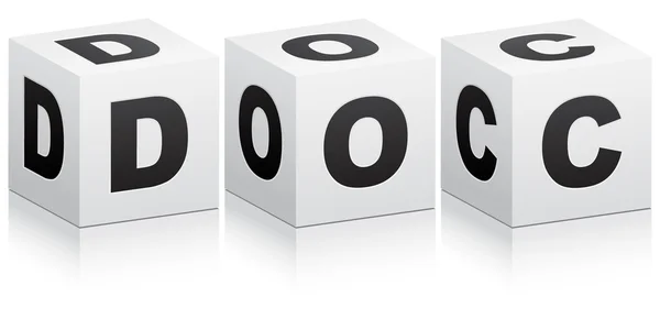 Doc format — Stock Vector