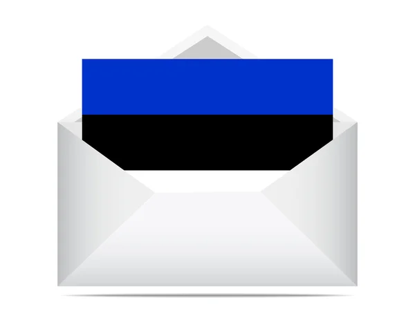 Letter of estonia — Stok Vektör