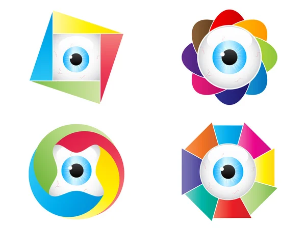 Colorful eye — Stock Vector