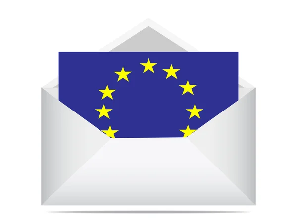 欧洲信 — 图库矢量图片