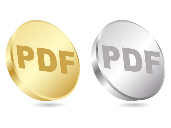 Formát PDF — Stockový vektor
