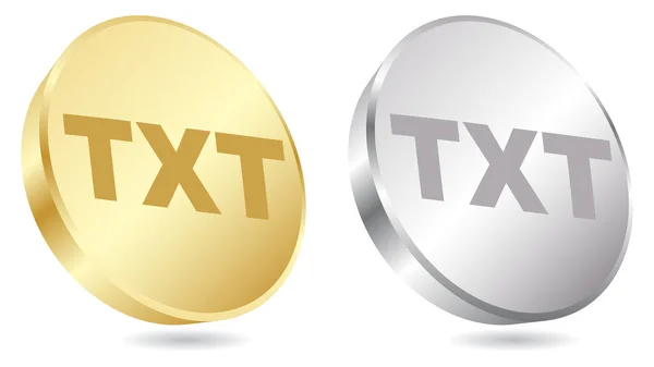 Txt format — Stock Vector