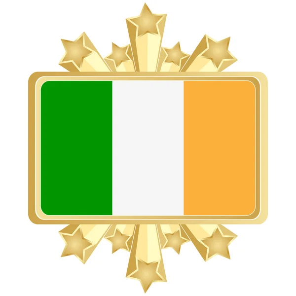 国旗的 irland — 图库矢量图片