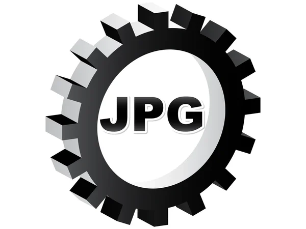 Jpg format — Stock Vector
