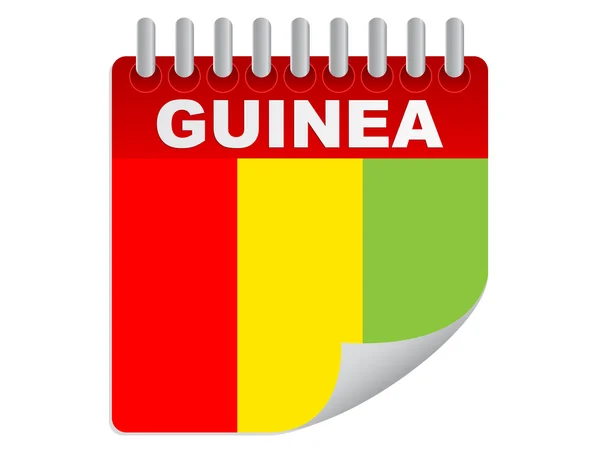 Dag van Guinee — Stockvector