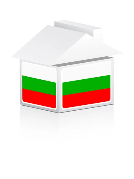 Bulgaarse huis — Stockvector
