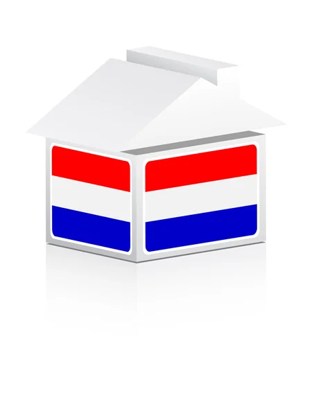 Дом Голландии — стоковый вектор