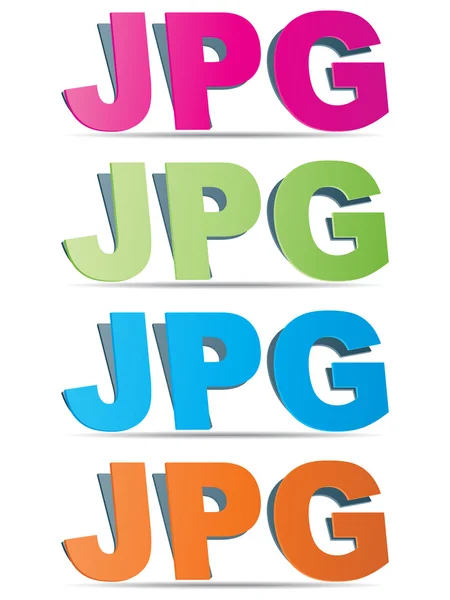 Jpg-format — Stock vektor