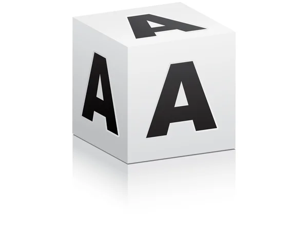 Letter a — Stock Vector