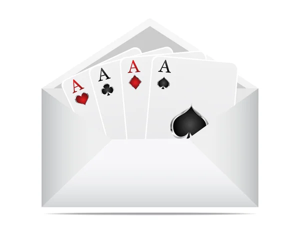 Elemento poker — Vettoriale Stock