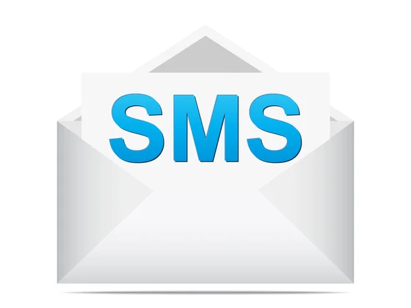 ไอคอน SMS — ภาพเวกเตอร์สต็อก