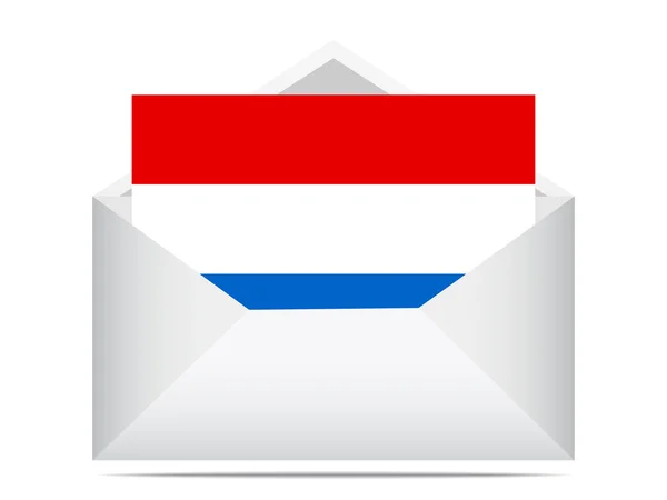 네덜란드의 국기 — 스톡 벡터