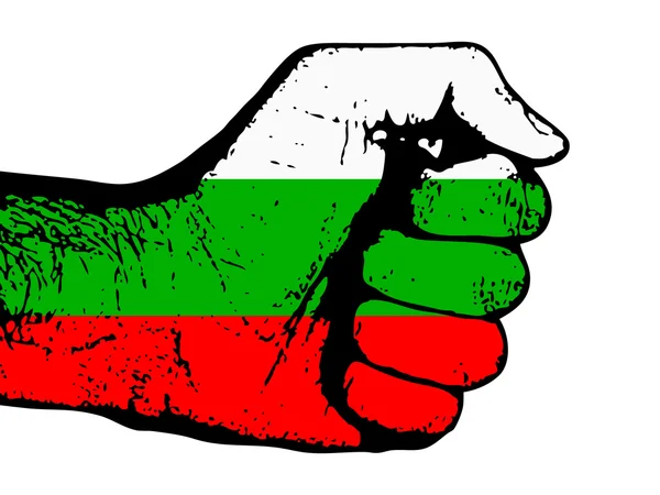 Bulgarian fist — Stock Vector