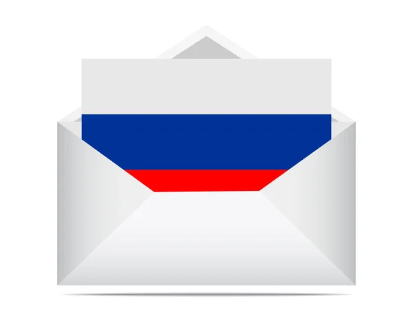 Brief van Rusland — Stockvector