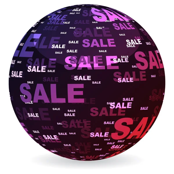 Sale ball — Stock Vector