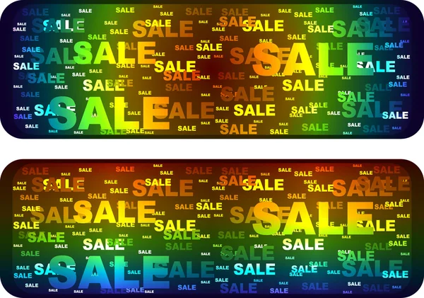 Πανό "πώληση" — Διανυσματικό Αρχείο