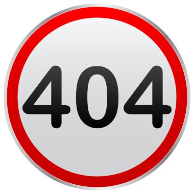 404 error sign clipart