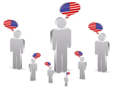 group of american clipart