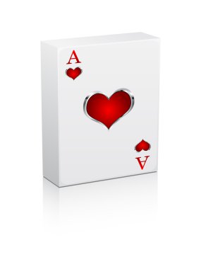 games card ace clipart