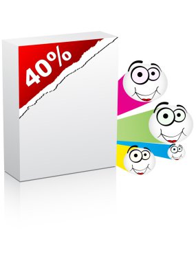 forty percent discount clipart