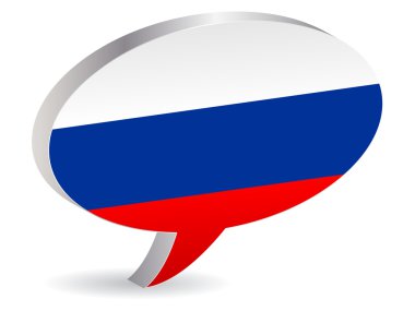 flag of russia clipart