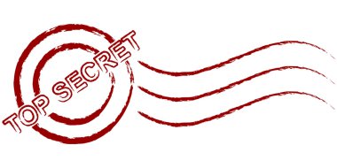 top secret stamp clipart