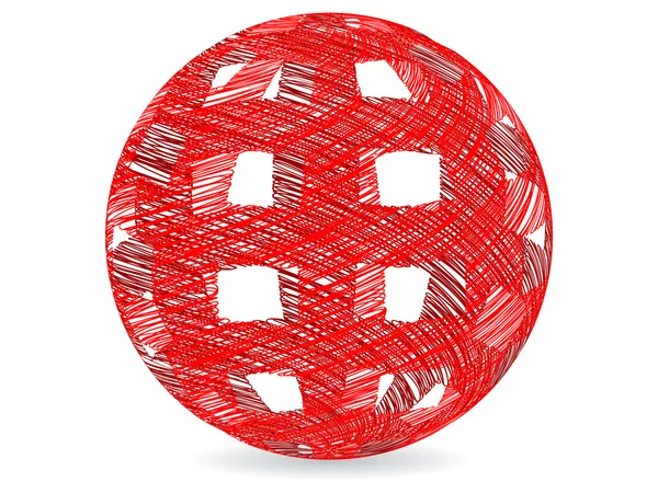 抽象的なボール — ストックベクタ