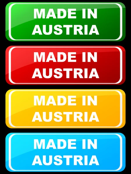 Fabriqué en Autriche — Image vectorielle