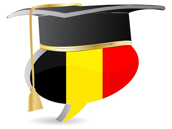 Belgische Graduierung — Stockvektor