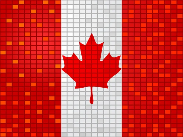 Flagge von Kanada — Stockvektor