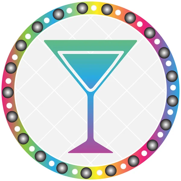 Wine glass icon — Stock Vector
