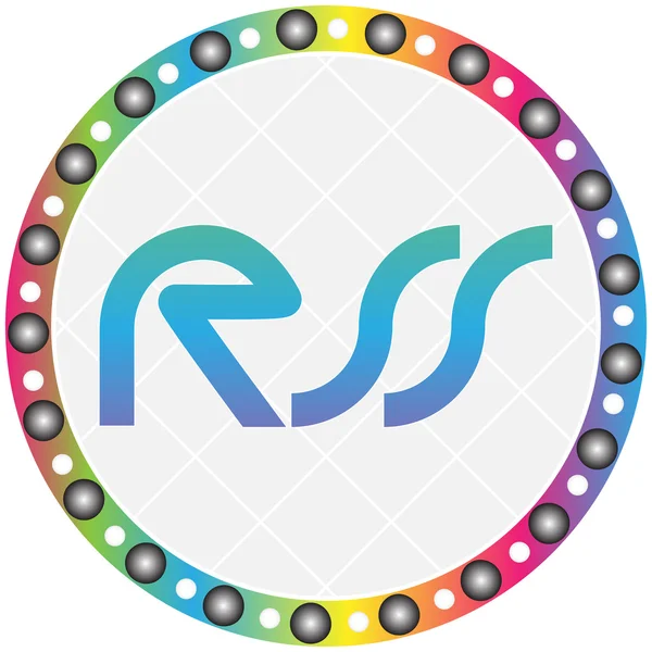 RSS-ikonen — Stock vektor