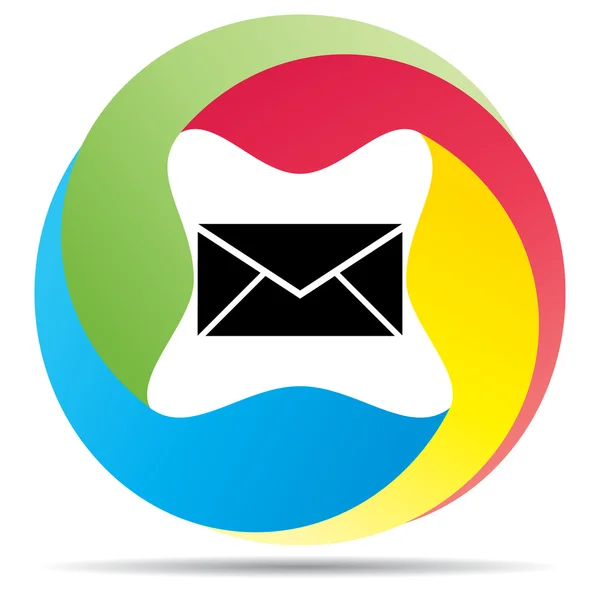 Bouton Mail — Image vectorielle