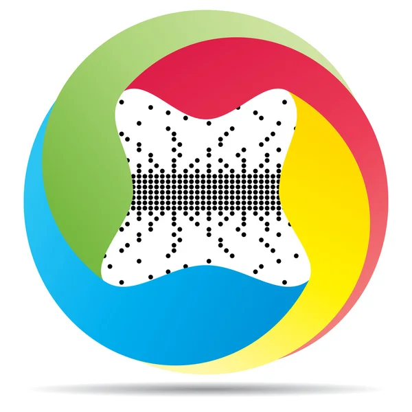Bouton pixel — Image vectorielle